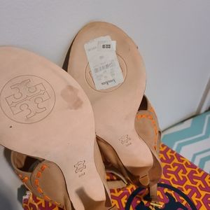 Tory Burch Tan Tanya Sandals size 8